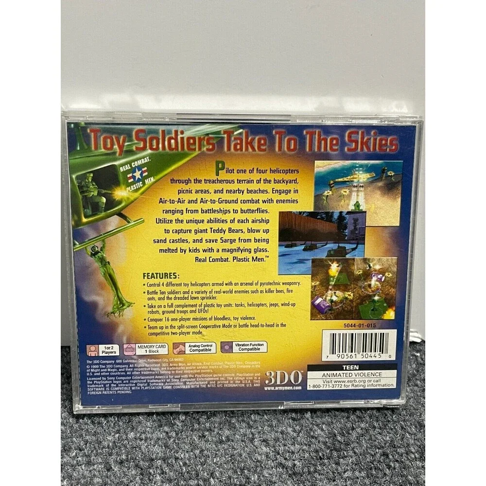 Army Men: Air Attack (Sony PlayStation 1, 1999)